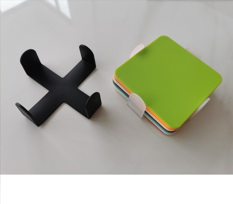 Coasters para copos Coasters de silicone para bebidas Resistentes ao calor Não escorregadiças Decoração de mesa de café