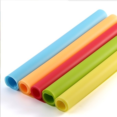 Stock Square Colorido Antiderrapante Silicone Drink Coasters Cup Pad Mat Design Estilo Nenhum