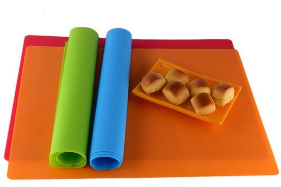 Acessórios de decoração de mesa de silicone retangular