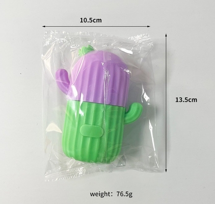 Roller facial de cacto de silicone para elevação de beleza e contorno eficaz