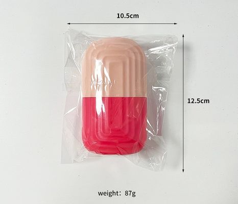 Rolo de molde de gelo de silicone para ferramentas de sorvete sustentáveis