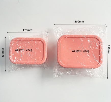 Fresqueza Conservação Alimentar Grade Silicone caixa de armazenamento selada BPA livre Kids Bento caixa