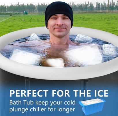 Grade de alimento Silicone Ice Cube Maker Moldes portáteis dobráveis bandejas para libertação fácil