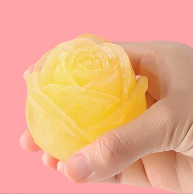 Advanced 3D Rose Flower Ice Mold Maker Moldes de plástico para ferramentas de sorvete