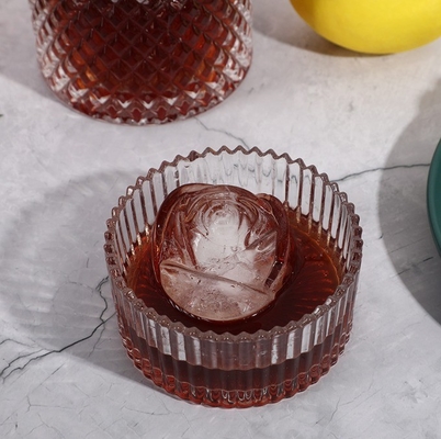 Advanced 3D Rose Flower Ice Mold Maker Moldes de plástico para ferramentas de sorvete