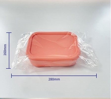 Caixa de almoço Bento de silicone à prova de vazamento para crianças Capacidade de armazenamento de alimentos 0-1L e livre de BPA