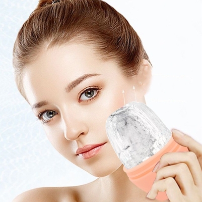 Ferramenta de Cubo de gelo de silicone para cuidados com a pele facial para massagem e cuidados faciais de contorno sustentáveis