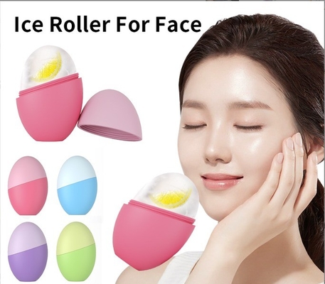 Roller de Face de Gelo Cura da Pele Gua Sha Ferramenta Silicone Facial Molde de Globo de Gelo para Massagem Facial
