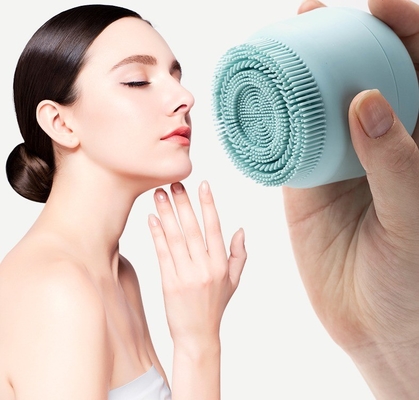Massagista de rolos de molde de gelo facial de beleza de silicone sustentável para rosto, olhos e pescoço