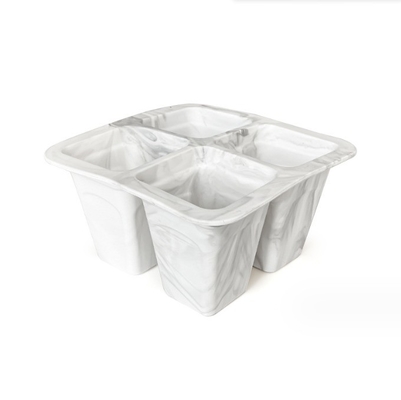 Embalagem de germinação de sedimentos reutilizável Embalagem de criadouros de silicone para germinação de sementes de jardim