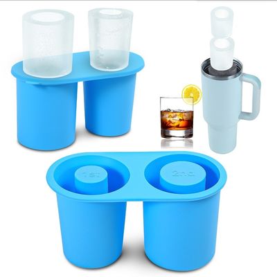Grande Capacidade Silicone Ice Cube Fazendo Moldes para Stanli Cup Sustentável e Durável