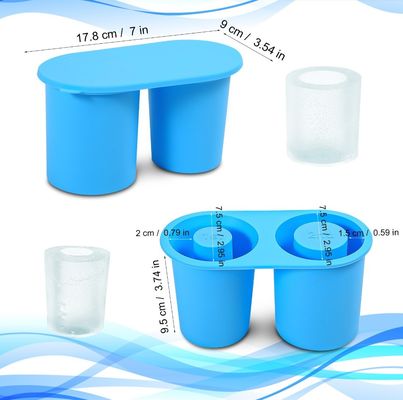 Grande Capacidade Silicone Ice Cube Fazendo Moldes para Stanli Cup Sustentável e Durável