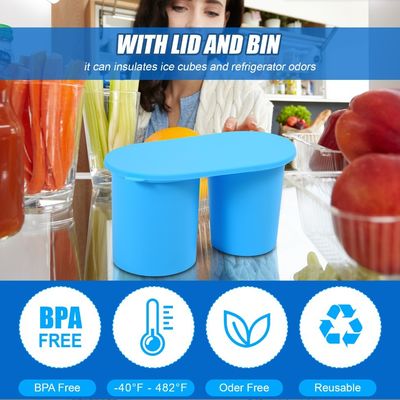 Grande Capacidade Silicone Ice Cube Fazendo Moldes para Stanli Cup Sustentável e Durável