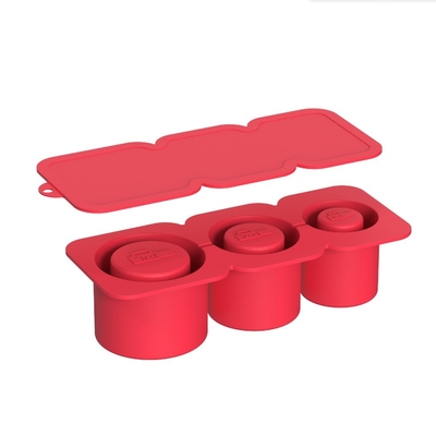 Criador de gelo de silicone com tampa para moldes de gelo de cilindro oco 3 sustentável e por Stanley