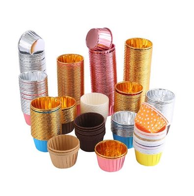 Moldos de bolo de bolinhos resistentes a altas temperaturas Multicolor