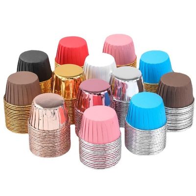 Moldos de bolo de bolinhos resistentes a altas temperaturas Multicolor