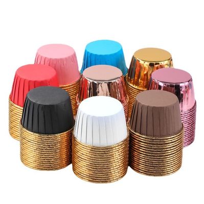Moldos de bolo de bolinhos resistentes a altas temperaturas Multicolor